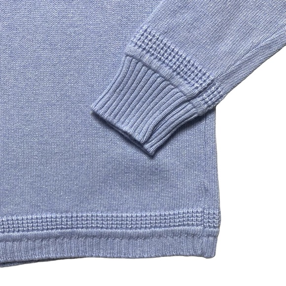Benedetta B Sweater Cashmere Blend Periwinkle Blue L - Picture 3 of 15